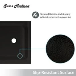 Swiss Madison Voltaire 60" x 36" Rectangular Shower Base with Single Threshold and Left Drain 12 Swiss Madison Voltaire 60" x 36" Rectangular Shower Base with Single Threshold and Left Drain -Shower Bases Sales 5204