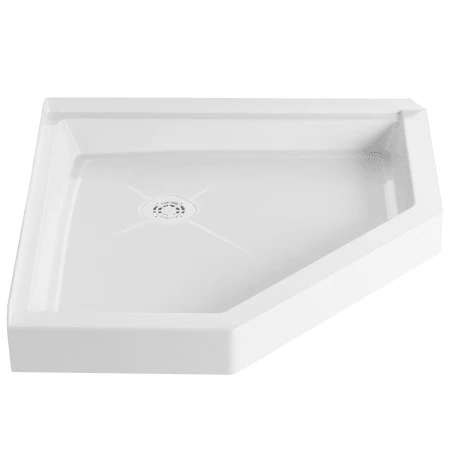 PROFLO Morenci 36" x 36" Neo-Angle Shower Base with Triple Threshold and Rear Drain 4 PROFLO Morenci 36" x 36" Neo-Angle Shower Base with Triple Threshold and Rear Drain - Image 2