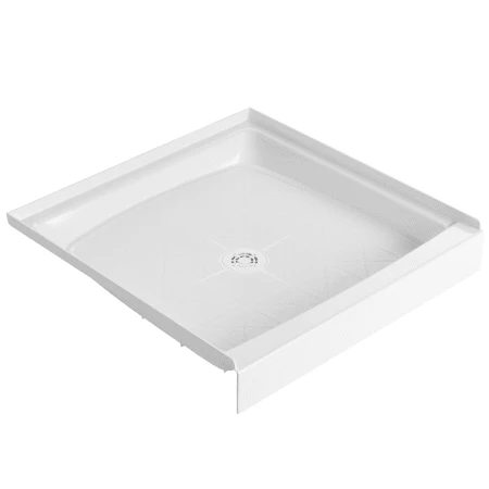 PROFLO Morenci 34" x 34" Square Shower Base with Single Threshold and Center Drain 4 PROFLO Morenci 34" x 34" Square Shower Base with Single Threshold and Center Drain - Image 2