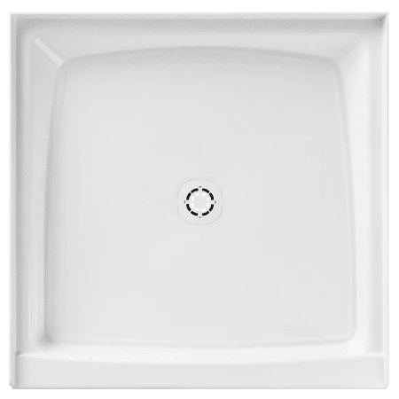 PROFLO Morenci 36" x 36" Square Shower Base with Single Threshold and Center Drain 5 PROFLO Morenci 36" x 36" Square Shower Base with Single Threshold and Center Drain - Image 3