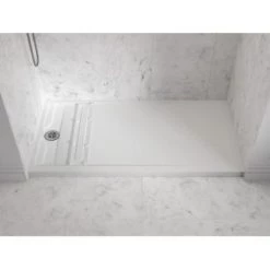 American Standard Townsend 60" x 36" Rectangular Shower Base with Single Threshold and Left Drain 10 American Standard Townsend 60" x 36" Rectangular Shower Base with Single Threshold and Left Drain -Shower Bases Sales american standard 6036sm lhol beauty top view 88