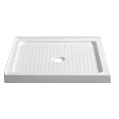Anzzi Valley 38" x 38" Double Threshold Shower Base with Center Drain 3 Anzzi Valley 38" x 38" Double Threshold Shower Base with Center Drain