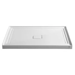 Anzzi Fissure 48" x 36" Single Threshold Shower Base with Center Drain