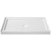 Anzzi Fissure 48" x 36" Rectangular Shower Base with Single Threshold and Center Drain