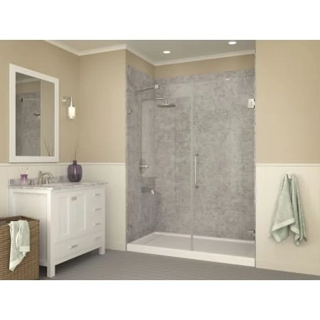 Anzzi Meadow 60" x 32" Single Threshold Shower Base with Reversible Drain 4 Anzzi Meadow 60" x 32" Single Threshold Shower Base with Reversible Drain - Image 2