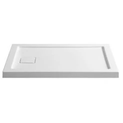 Anzzi Forum 48" x 32" Single Threshold Shower Base with Reversible Drain