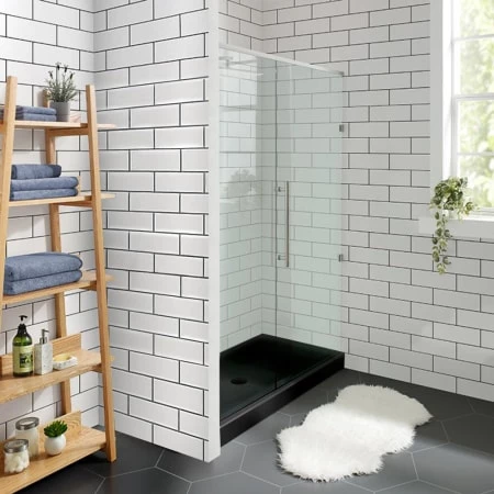 Swiss Madison Voltaire 60" x 32" Rectangular Shower Base with Single Threshold and Center Drain 8 Swiss Madison Voltaire 60" x 32" Rectangular Shower Base with Single Threshold and Center Drain - Image 6