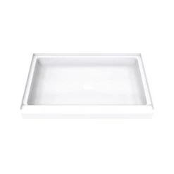 DreamLine DreamStone 32" x 48" Shower Base with Single Threshold and Center Drain