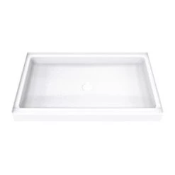DreamLine DreamStone 34" x 54" Shower Base with Single Threshold and Center Drain