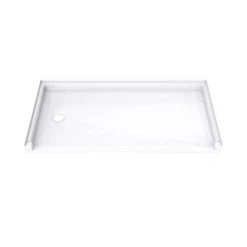 DreamLine DreamStone 30" x 60" Shower Base with Single Threshold and Left Drain