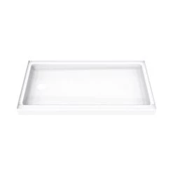 DreamLine DreamStone 32" x 60" Shower Base with Single Threshold and Left Drain