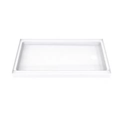 DreamLine DreamStone 32" x 60" Shower Base with Single Threshold and Right Drain