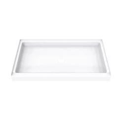 DreamLine DreamStone 34" x 60" Shower Base with Single Threshold and Center Drain