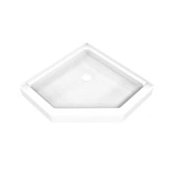 DreamLine DreamStone 36" x 36" Shower Base with Single Threshold and Corner Drain