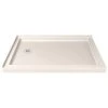 DreamLine Slimline 36" x 54" Rectangular Shower Base with Double Threshold and Left Drain -Shower Bases Sales dreamline dlt 1036541 22 8500787