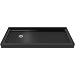 DreamLine SlimLine 34" x 60" Shower Base with Single Threshold and 3-1/4" Left-hand Drain