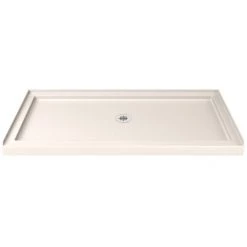 DreamLine Slimline 36" x 54" Rectangular Shower Base with Single Threshold and Center Drain