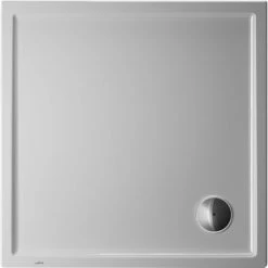 Duravit Starck 35-3/8" - 35-3/8" Square Alcove Shower Receptor With Offset Drain