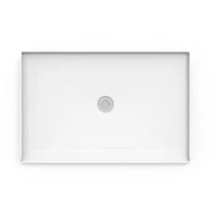 Jacuzzi Catalina 48" x 32" Rectangular Shower Base with Single Threshold and Center Drain