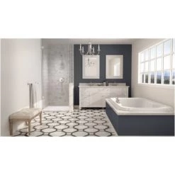 Jacuzzi Catalina 48" x 34" Rectangular Shower Base with Single Threshold and Center Drain 9 Jacuzzi Catalina 48" x 34" Rectangular Shower Base with Single Threshold and Center Drain -Shower Bases Sales jacuzzi c2t4834scxxxx alternate view 226