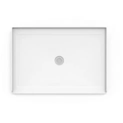 Jacuzzi Catalina 48" x 34" Rectangular Shower Base with Single Threshold and Center Drain