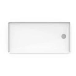 Jacuzzi Catalina 60" x 30" Rectangular Shower Base with Single Threshold and Right Drain