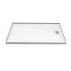 Jacuzzi Catalina 60" x 32" Rectangular Shower Base with Single Threshold and Right Drain -Shower Bases Sales jacuzzi c2t6032srxxxx alternate view 237
