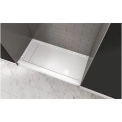 Jacuzzi Catalina™ 60" X 32" Shower Pan with Single, Low-Barrier Threshold with Right Drain -Shower Bases Sales jacuzzi cat6032srxxxxw alternate view 254
