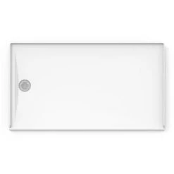 Jacuzzi Catalina 60" W x 34" D Shower Base with Single Threshold and Left Drain