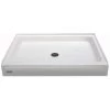 Jacuzzi Cayman 48" x 36" Shower Base with Single Threshold and Center Drain 2 Jacuzzi Cayman 48" x 36" Shower Base with Single Threshold and Center Drain -Shower Bases Sales jacuzzi cay4836scxxxxw 100825