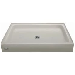 Jacuzzi Cayman 60" x 32" Shower Base with Single Threshold and Right Drain