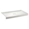 Kingston Brass Dominica 60" x 32" Rectangular Shower Base with Single Threshold Center Drain 1 Kingston Brass Dominica 60" x 32" Rectangular Shower Base with Single Threshold Center Drain -Shower Bases Sales kingston brass vtsb60325c 6678430