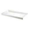 Kingston Brass Dominica 60" x 32" Rectangular Shower Base with Single Threshold Left Drain