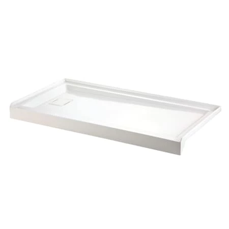 Kingston Brass Dominica 60" x 32" Rectangular Shower Base with Single Threshold Left Drain 3 Kingston Brass Dominica 60" x 32" Rectangular Shower Base with Single Threshold Left Drain