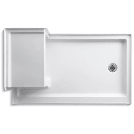Kohler Tresham 60" x 36" Single Threshold Shower Receptor with Integral Seat and Right Hand Drain 4 Kohler Tresham 60" x 36" Single Threshold Shower Receptor with Integral Seat and Right Hand Drain - Image 2