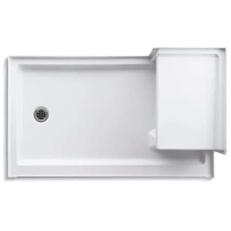 Kohler Tresham 60" x 36" Single Threshold Shower Receptor with Integral Seat and Left Hand Drain 4 Kohler Tresham 60" x 36" Single Threshold Shower Receptor with Integral Seat and Left Hand Drain - Image 2