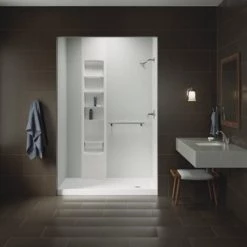 Kohler Rely 32" x 60" Shower Base with Single Threshold and Left Drain 13 Kohler Rely 32" x 60" Shower Base with Single Threshold and Left Drain -Shower Bases Sales kohler k 8459 alternate image 10