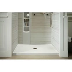 Kohler Rely 34" x 48" Shower Base with Single Threshold and Center Drain -Shower Bases Sales kohler k 8461 alternate view 983