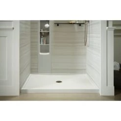 Kohler Rely 48" x 42" Square Shower Base with Single Threshold and Center Drain 13 Kohler Rely 48" x 42" Square Shower Base with Single Threshold and Center Drain -Shower Bases Sales kohler k 8648 alternate image 80