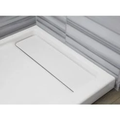 Kohler Bellwether 60" x 32" Single Threshold Shower Base with Recessed Offset Left Drain -Shower Bases Sales kohler k 9165 alternate image 76