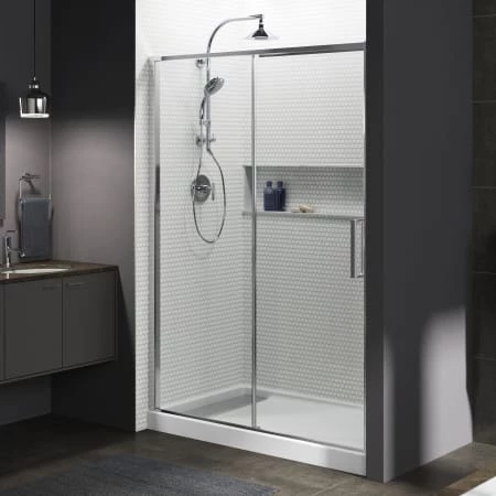 Kohler Bellwether 60" x 34" Rectangular Shower Base with Single Threshold and Left Drain 8 Kohler Bellwether 60" x 34" Rectangular Shower Base with Single Threshold and Left Drain - Image 6