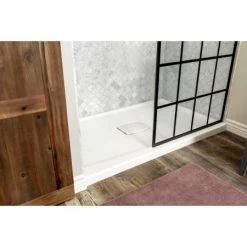 Kohler Archer 60" x 36" Single Threshold Center Drain Shower Base with Removable Drain Cover -Shower Bases Sales kohler k 9479 alternate view 1067