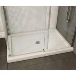 Maax B3Round 47-7/8" x 35-7/8" Rectangular Shower Base with Double Threshold and Center Drain 7 Maax B3Round 47-7/8" x 35-7/8" Rectangular Shower Base with Double Threshold and Center Drain -Shower Bases Sales maax 410003 503 alternate image 181