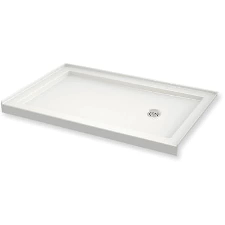Maax B3Round 59-7/8" x 31-7/8" Rectangular Shower Base with Single Threshold and Right Drain 3 Maax B3Round 59-7/8" x 31-7/8" Rectangular Shower Base with Single Threshold and Right Drain