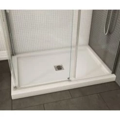 Maax B3Square 47-7/8" x 31-7/8" Rectangular Shower Base with Double Threshold and Center Drain 7 Maax B3Square 47-7/8" x 31-7/8" Rectangular Shower Base with Double Threshold and Center Drain -Shower Bases Sales maax 420001 503 alternate image 198