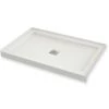 Maax B3Square 47-7/8" x 33-7/8" Rectangular Shower Base with Single Threshold and Center Drain