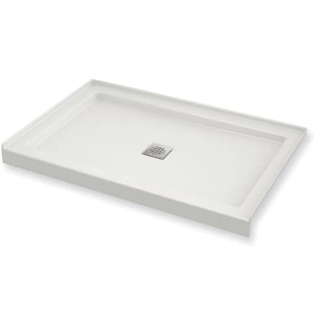 Maax B3Square 47-7/8" x 33-7/8" Rectangular Shower Base with Single Threshold and Center Drain 3 Maax B3Square 47-7/8" x 33-7/8" Rectangular Shower Base with Single Threshold and Center Drain