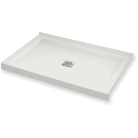Maax B3Square 47-7/8" x 35-7/8" Rectangular Shower Base with Double Threshold and Center Drain 3 Maax B3Square 47-7/8" x 35-7/8" Rectangular Shower Base with Double Threshold and Center Drain