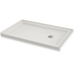 Maax B3Square 59-7/8" x 29-7/8" Rectangular Shower Base with Single Threshold and Right Drain