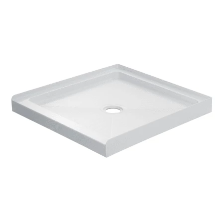 Miseno 32" x 32" Shower Base with Single Threshold and Center Drain 3 Miseno 32" x 32" Shower Base with Single Threshold and Center Drain